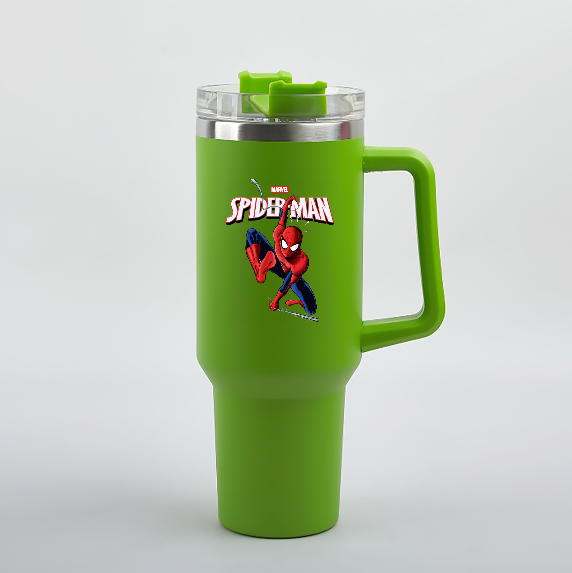 （画像用） Spider Man スパイダーマン 1200mL車用タンブラー（カラープリント）